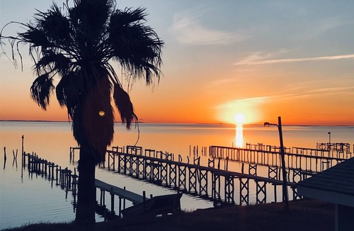 Port Lavaca House | Bay View Home with Pool near tranquil Carancahua Bay