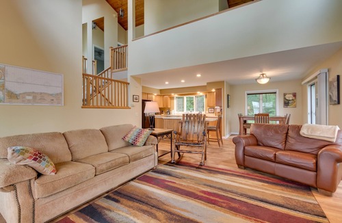 Wolcott House | Bayfront Home w/Dock & Deck in Wolcott!