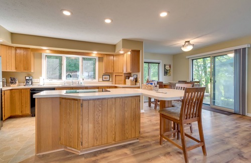 Wolcott House | Bayfront Home w/Dock & Deck in Wolcott!