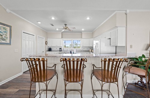 Cape San Blas House | Bayfront Home w/Private Dock & New Addition—Perfect for Large Families