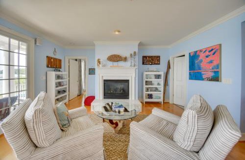 White Stone House | Bayfront White Stone Escape with Private Beach!