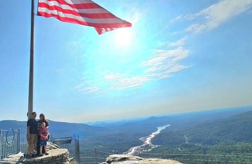 Lake Lure Cabin | BayKnot Lodge -Dog Friendly, Rumbling Bald resort included, pool table, privacy!