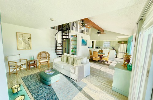 Isla Del Sol House | Bayside home on nature preserve, with unobstructed views of gorgeous sunset.