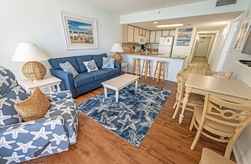 Crescent Beach Condo | Baywatch Renovated, Unobstructed Oceanfront Views!