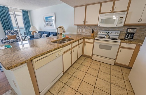 Crescent Beach Condo | Baywatch Renovated, Unobstructed Oceanfront Views!