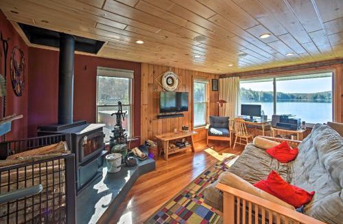 Milford House | BBQ Ready Lakeside Milford Home with Paddleboat