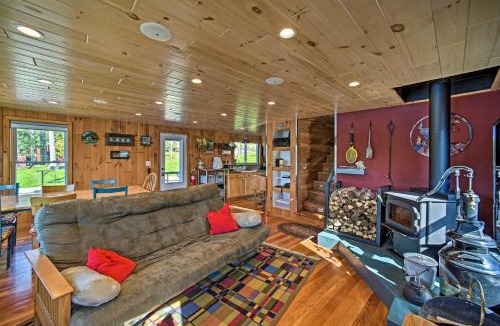 Milford House | BBQ Ready Lakeside Milford Home with Paddleboat