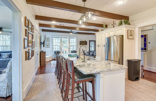 Dickinson House | BBQ-Ready Yard, Fire Pit: Peaceful Home