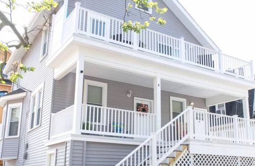 Ventnor City Apartment | Beach 2 blocks with parking and Patio