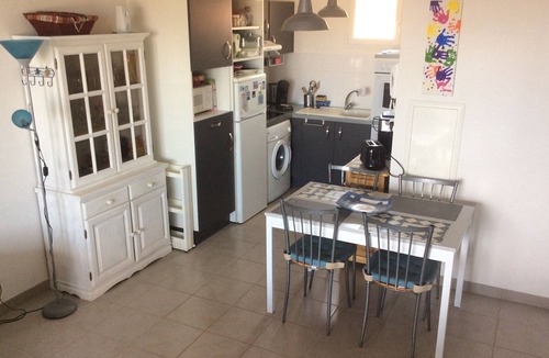 Saint-Pierre-la-Mer Villa | BEACH 5mn. panoramic view : SEA, GARRIGUE .ROOF -TOP. No VIS à VIS