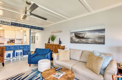 Beachwalk Condo | Beach Access: Ocean-View Condo w/Screened Balcony