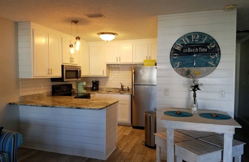 West Panama City Beach Condo | Beach across the street! Easy Parking!