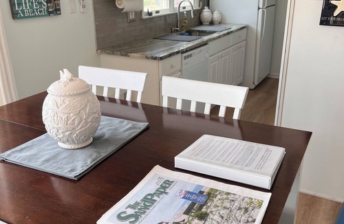 South Beach Haven House | Beach Block in Beach Haven - 3 bedrooms + 2 full baths - Unit 1 of duplex