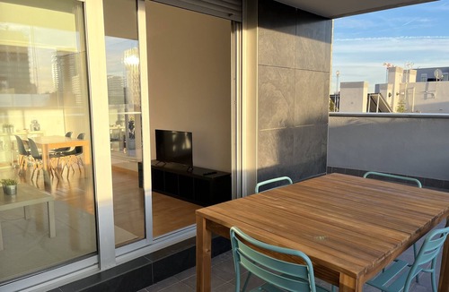 Sant Adria de Besos Apartment | Beach & Culture Barcelona Port Forum Penthouse Apartment