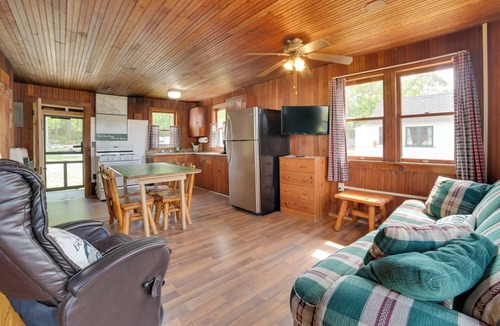 Cedarville Cabin | Beach & Dock Access! Upper Peninsula Cabin Retreat