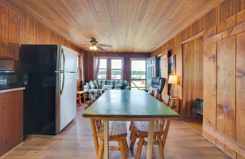 Cedarville Cabin | Beach & Dock Access! Upper Peninsula Cabin Retreat