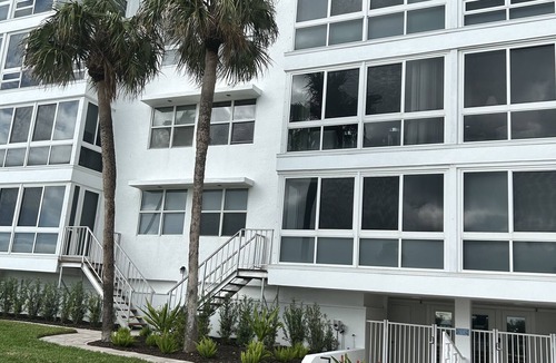 Moorings Apartment | Beach front condo overlooking the Gulf of Mexico.