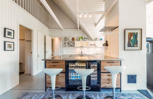 Blavand Strand House | Beach front home in Blåvand with sauna