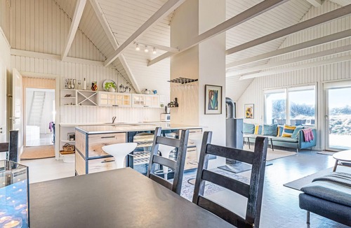 Blavand Strand House | Beach front home in Blåvand with sauna