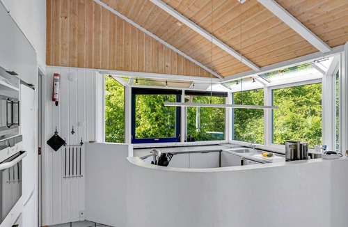 Klint House | Beach front home in Nykøbing Sj with sauna