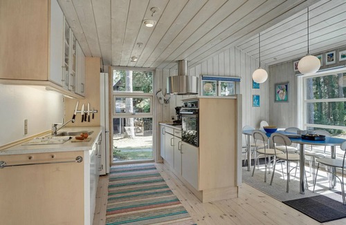 Bøtø By House | Beach front home in Væggerløse with sauna