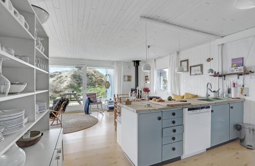 Lild Strand House | Beach front home in Frøstrup with house a panoramic view