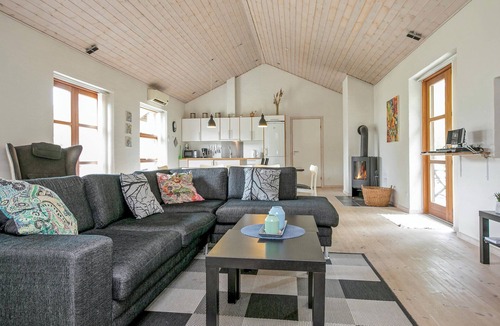 Helberskov Strand House | Beach front home in Hadsund with sauna