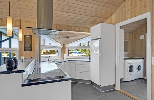 Bork Havn House | Beach front home in Hemmet with sauna