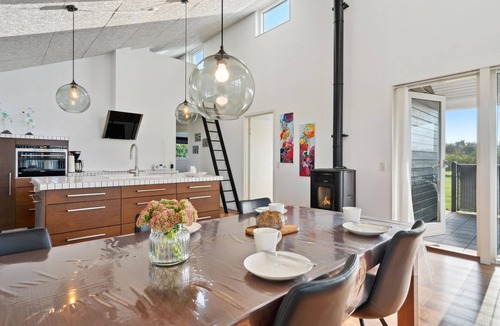 Falen House | Beach front home in Hemmet with WiFi