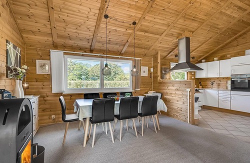 Bork Havn House | Beach front home in Hemmet with sauna