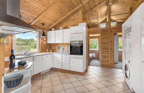 Bork Havn House | Beach front home in Hemmet with sauna