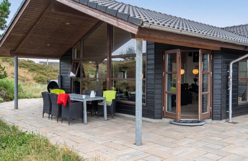 Henne Strand House | Beach front home in Henne with sauna