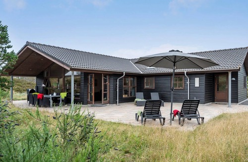 Henne Strand House | Beach front home in Henne with sauna
