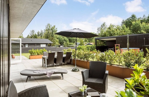 Sundstrup House | Beach front home in Højslev with sauna