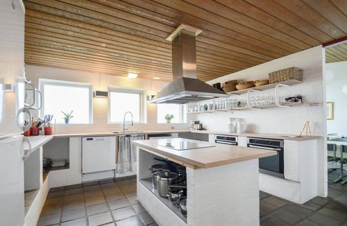 Knebel House | Beach front home in Knebel with sauna