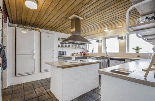 Knebel House | Beach front home in Knebel with sauna