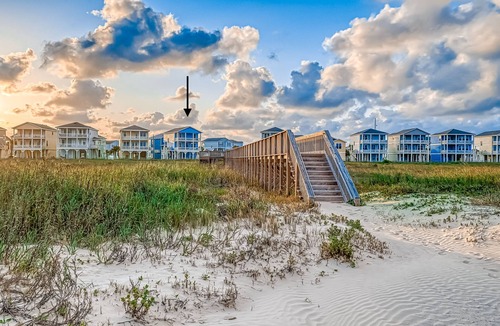 Galveston House | Beach Front House, sleeps 12, Galveston Island, Pointe West Resort - 4 bed/4bath