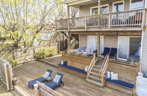 Keansburg House | Beach front oasis - Hot tub - Sleeps 7