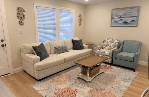Downtown Myrtle Beach House | Beach Gem: 3 Private Units Walk to Beach Great for Groups Patio Fire & Pit