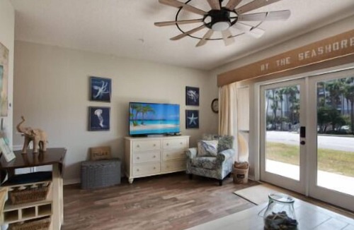 Crystal Beach Condo | Beach Gem! Ground floor, steps to the beach!