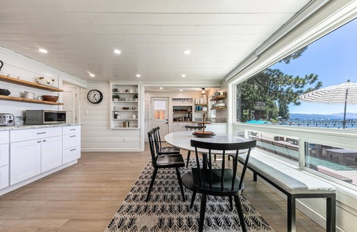 Kings Beach House | Beach Haven Lakefront - Sandy Private Beach, Extra Guest House, EV Charger