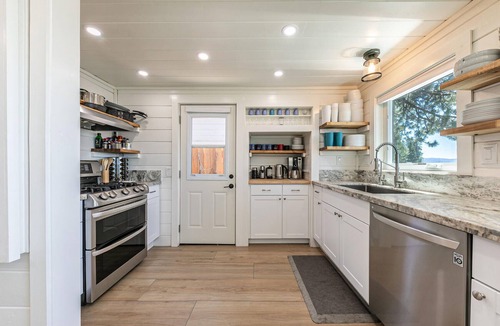 Kings Beach House | Beach Haven Lakefront - Sandy Private Beach, Extra Guest House, EV Charger