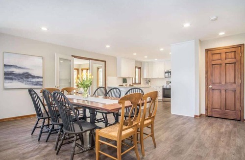 Macatawa House | Beach Home Private Beach Access Ample Parking Lake Views