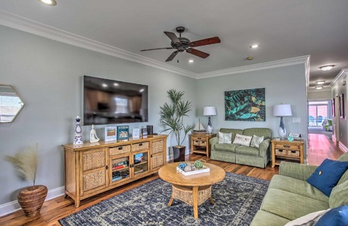 Garden City House | Beach Home with Optional Heated Pool, Walk to Ocean!