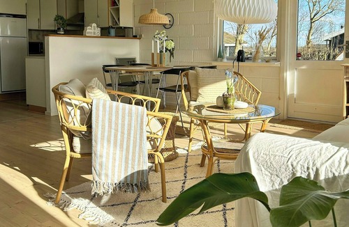 Skyum House | Beach hotel inspired holiday home by Limfjorden