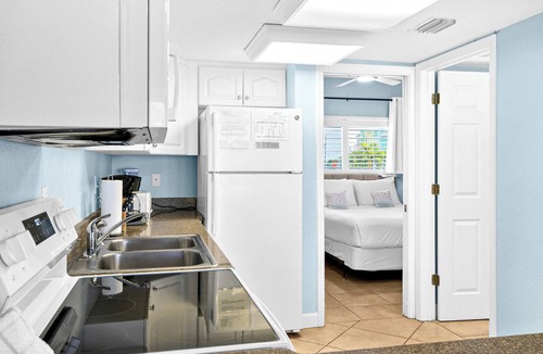 Bradenton Beach House | Beach House 3 · Ground Level · Door to Sand