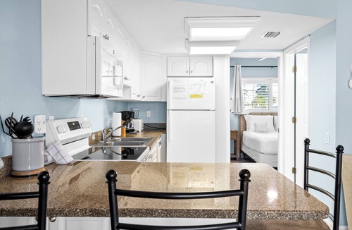 Bradenton Beach House | Beach House 3 · Ground Level · Door to Sand