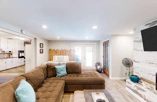 Atlantic Shores House | Beach house & backyard oasis with private pool - short walk to beach