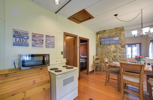 Speculator Cabin | Beach & Kayaks: Waterfront Cabin on Lake Pleasant!