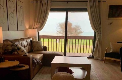 Long Lake Apartment | Beachfront Modern Condo- Lake Huron Private Beach